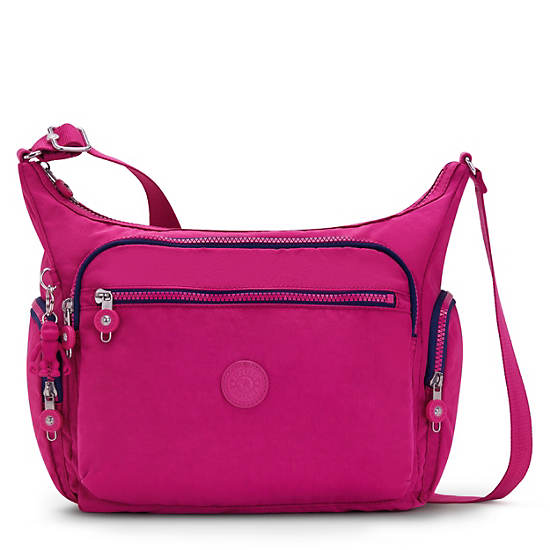 Kipling Gabbie Çapraz Askılı Çanta Pembe Küpe Çiçeği | TR 2056CT